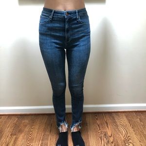 Abercrombie Simone High Rise Ankle Jean